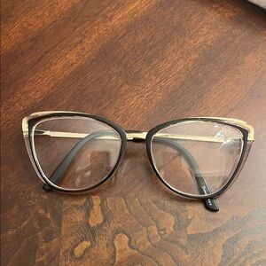 Black Cat-Eye Glasses